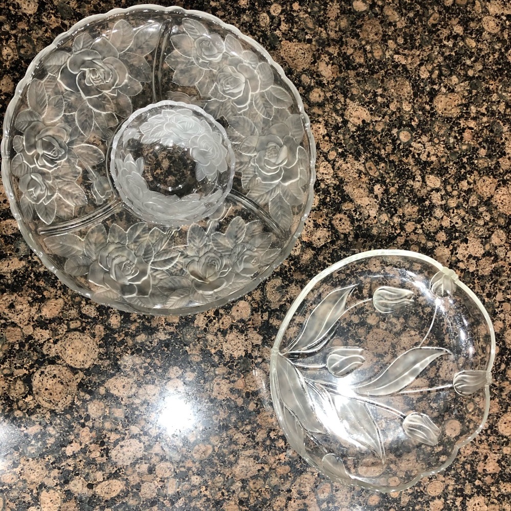 Glass Dish Set